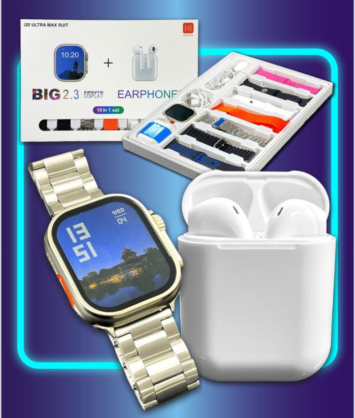 COMBO I20 ULTRA MAX SUIT - NUEVO EN LA TIENDA ⌚✨