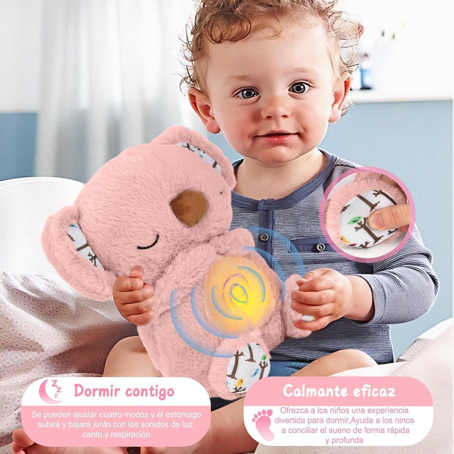 💥OSITO DE PELUCHE QUE RESPIRA Y CALMA BEBÉS!!!💥👶 - ¨MI AMIGO KOALA¨😍🐨