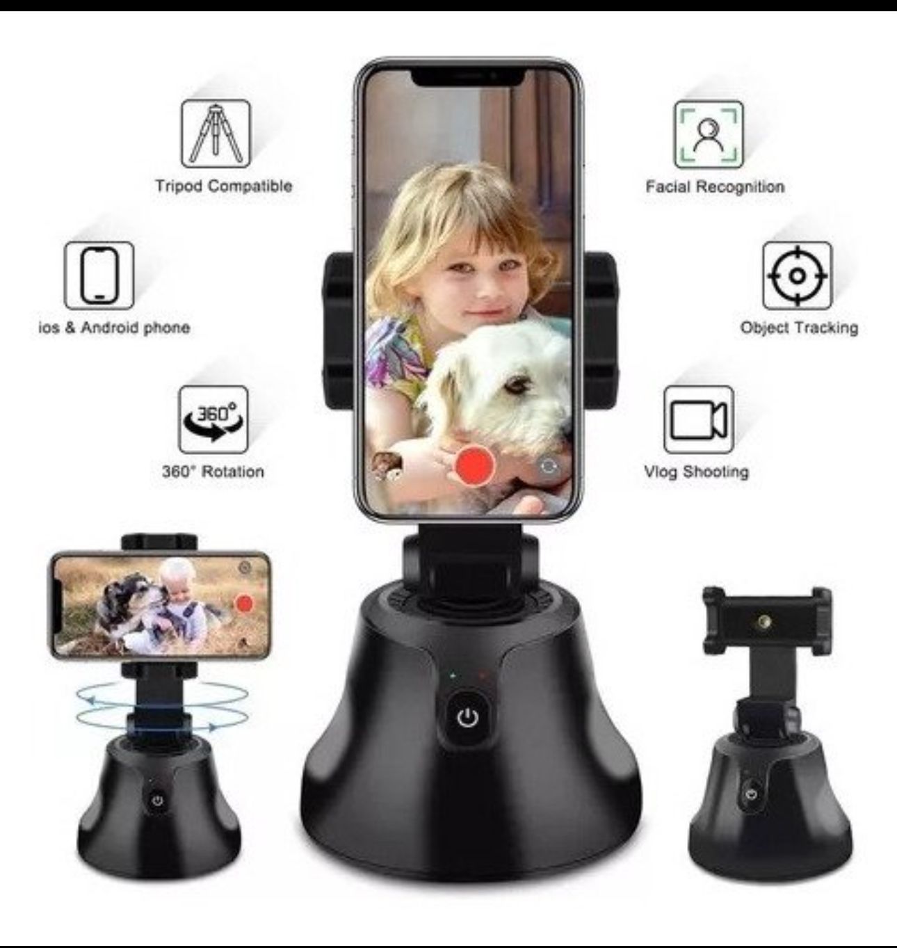 SMARTH MOVIE 360° - SOPORTE INTELIGENTE SENSOR MOVIMIENT 🎥🎬😍