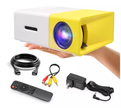 Mini Proyector Led Video Retro - HDM, YG-300, FULL HD 600LUMENS, USB