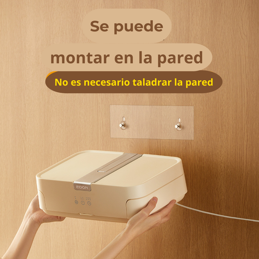 SECADORA DE ROPA PORTÁTIL H105 - EDON ✅