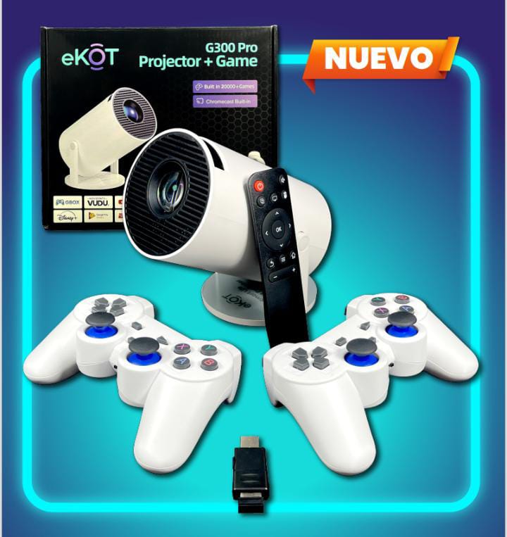 PROYECTOR G300PRO + GAME🎮